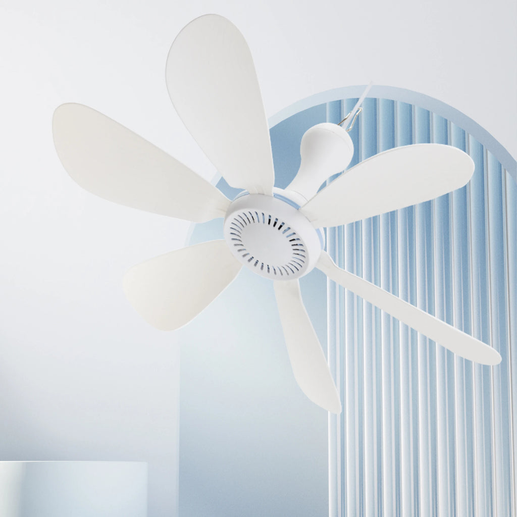 Portable USB Hanging Ceiling Fan for Camping and Dorms