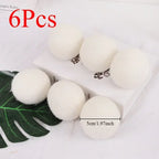 Reusable Wool Dryer Balls for Natural Fabric Softening
