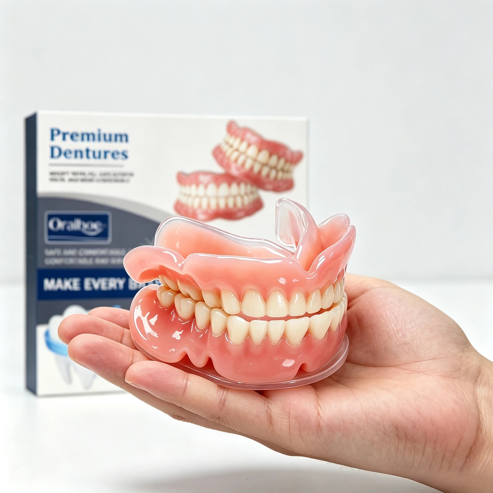 Comfort Fit Snap-On Dentures for Natural Smile - 2
