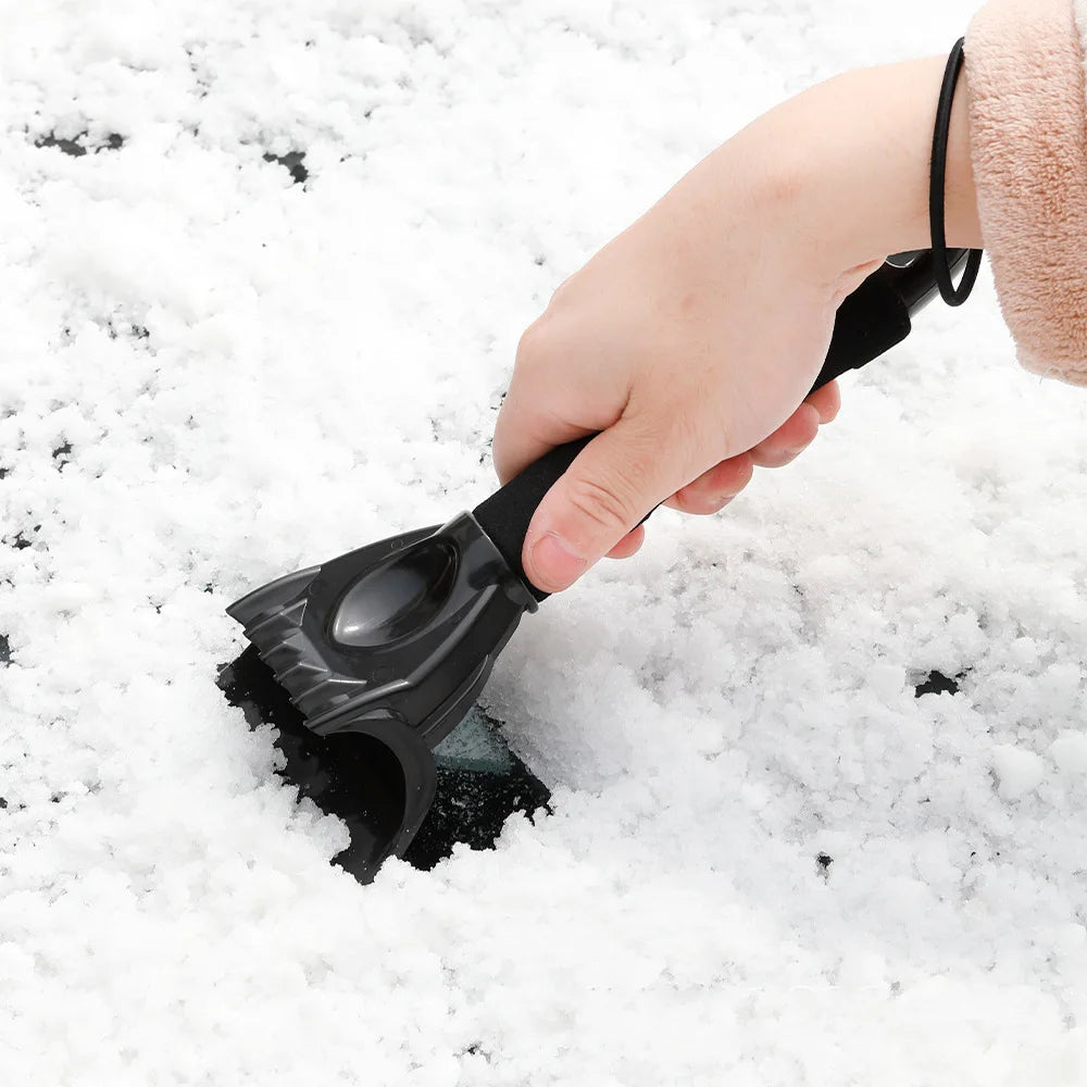 Compact Car Windshield Ice Scraper and Snow Remover