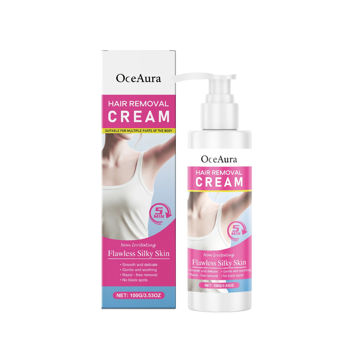 Painless Full Body Hair Removal Cream
