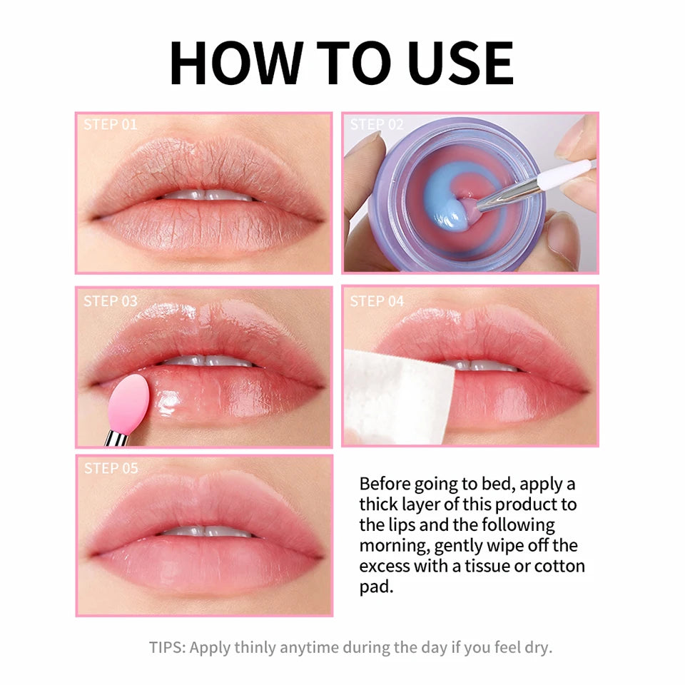 Hydrating Dual-Color Lip Sleeping Mask