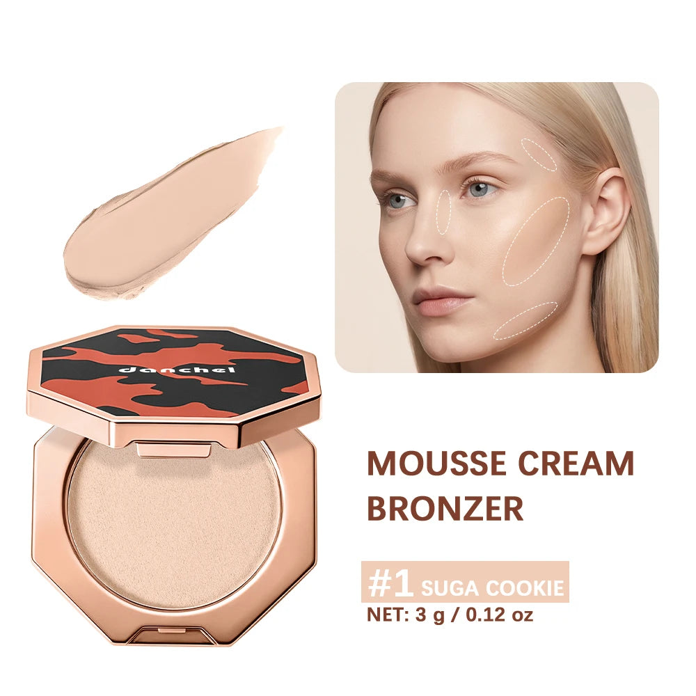 Cream Mousse Contour Bronzer for Seamless Sculpting