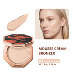 Cream Mousse Contour Bronzer for Seamless Sculpting