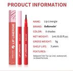 Waterproof Ballpoint Felt Tip Lip Liner Stain
