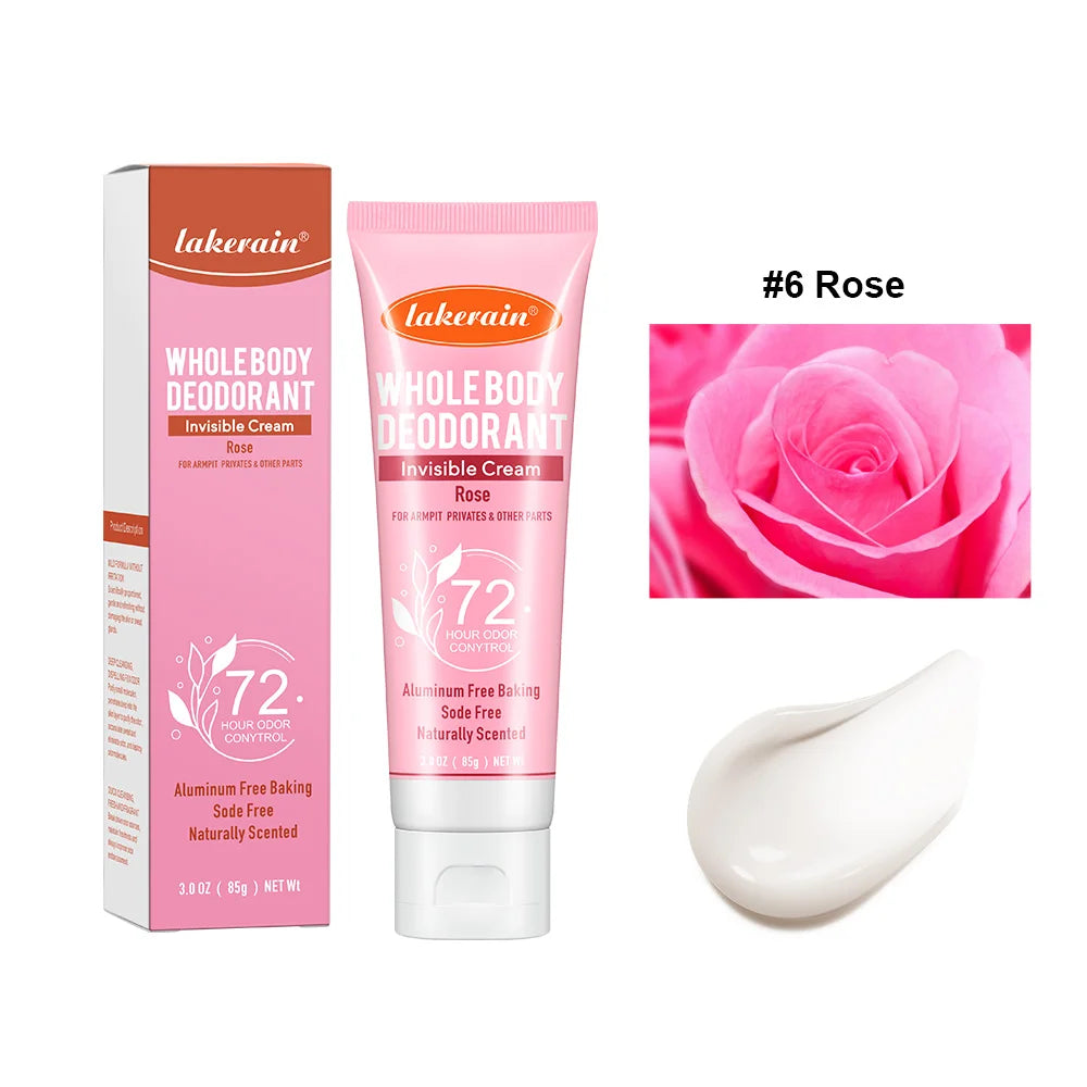 72-Hour Invisible Whole Body Deodorant Cream - 18