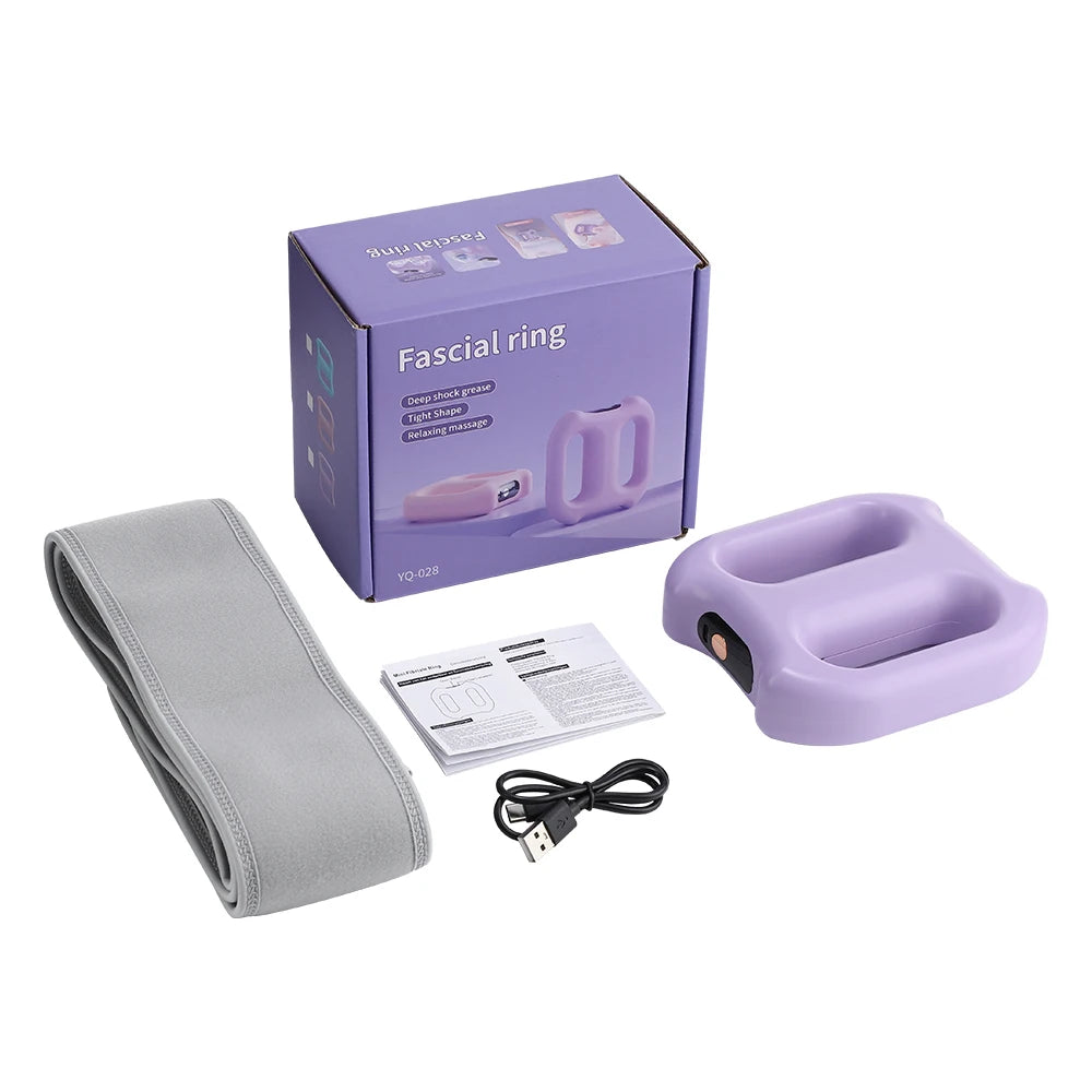 Electric Vibration Body Shaping Fascia Massage Ring