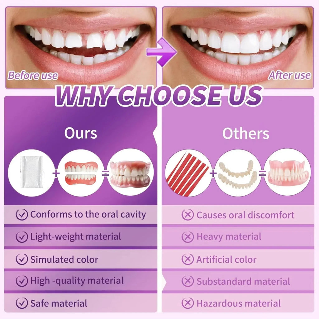 Comfort Fit Cosmetic Dentures for Natural Smile