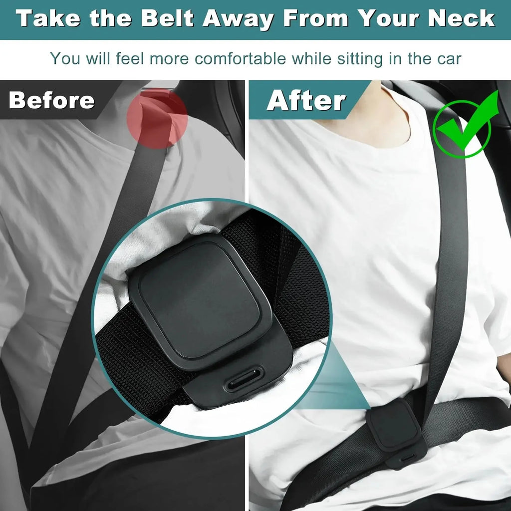 Comfortable Car Seat Belt Adjuster Clip for Driving