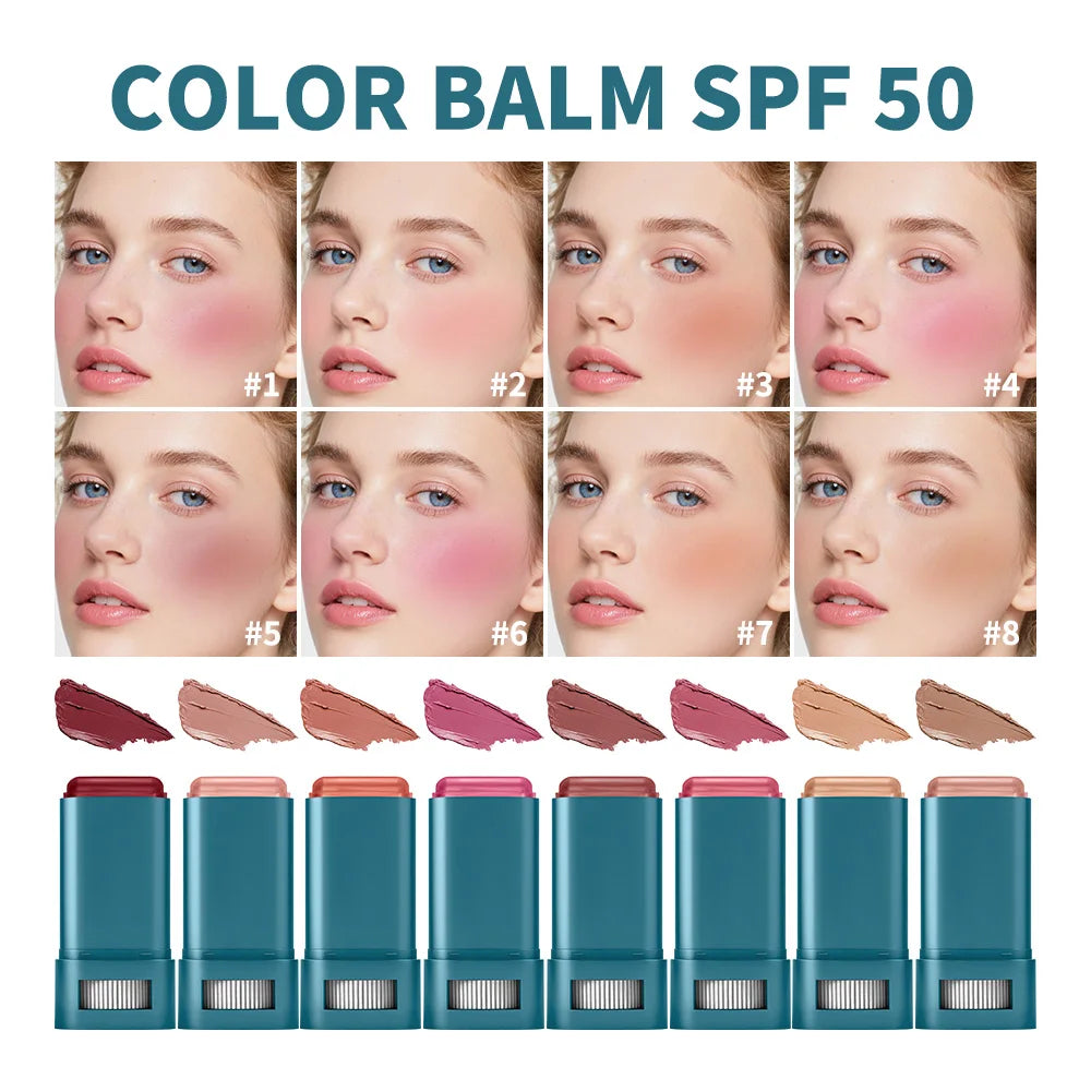 Hydrating SPF 50 Tinted Sunscreen Blush Stick
