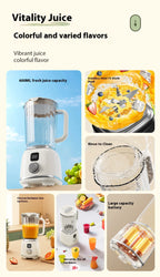 Portable Wireless Blender for Smoothies and Juices