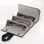 Foldable Travel Sunglasses Organizer for Multiple Pairs
