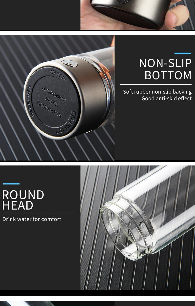 Portable Hydrogen Water Ionizer Bottle - 17
