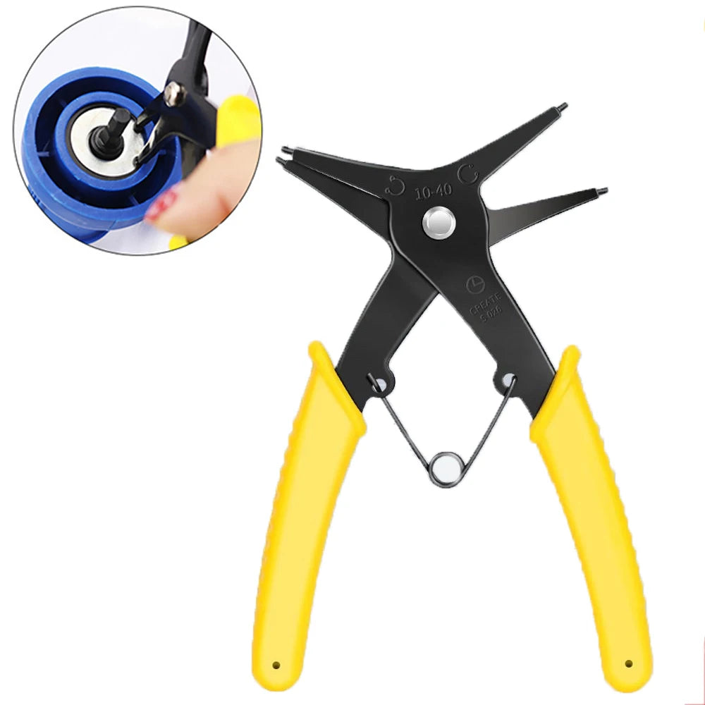 2-in-1 Dual Purpose Circlip Pliers for Automotive Repair - 1