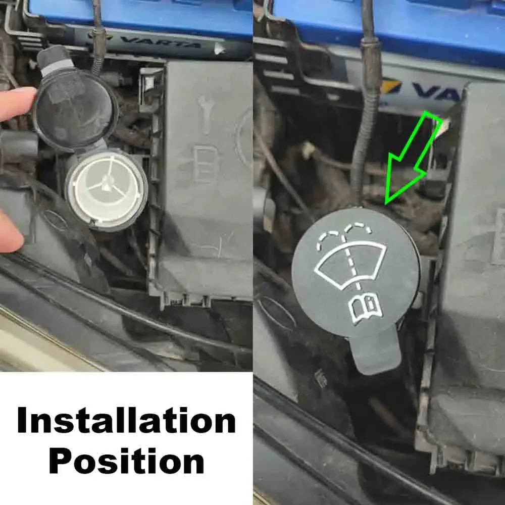 Windshield Wiper Washer Fluid Reservoir Tank Cap - 5