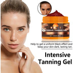 Intensive Tanning Gel for Darker Skin and Long-Lasting Glow