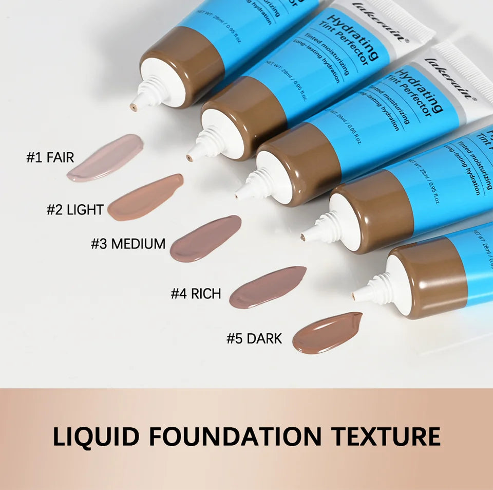 Hydrating Tinted Moisturizer and Face Foundation Cream