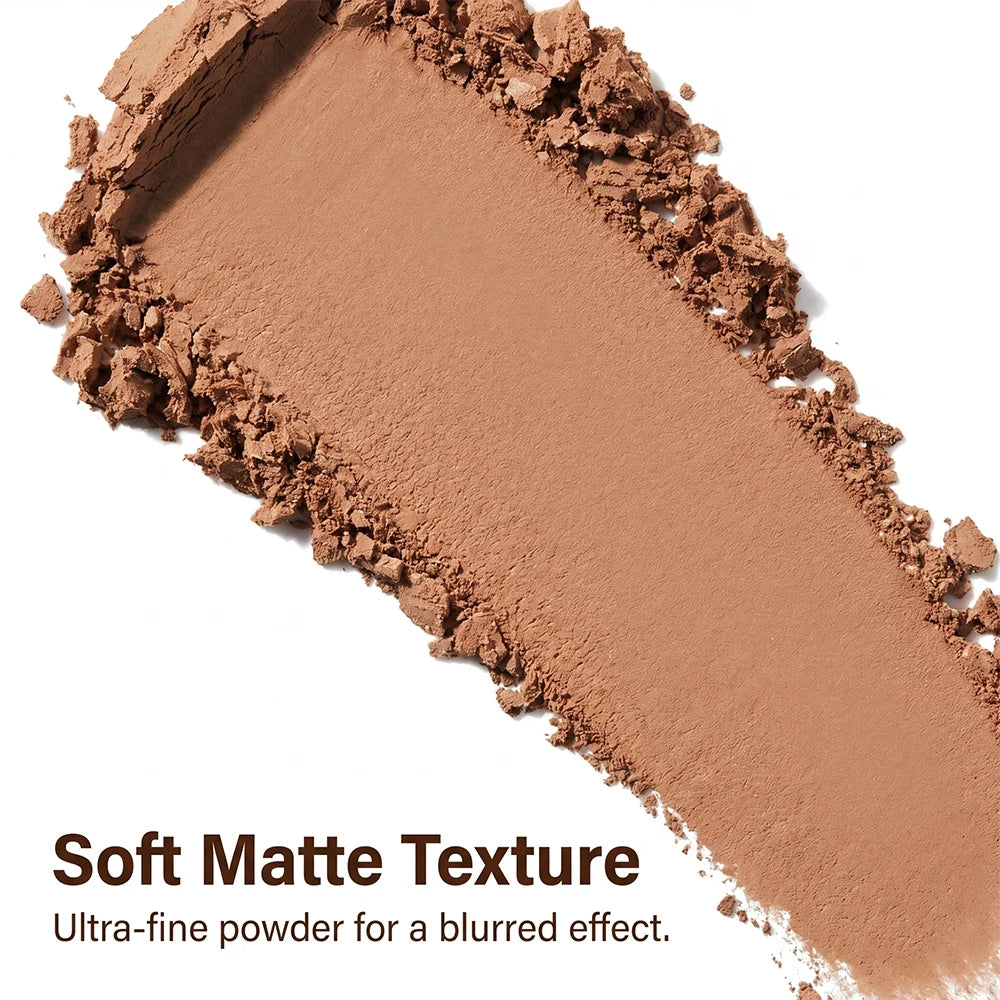 Buildable Matte Pressed Bronzer Powder for Face Contour - 11