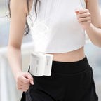 Portable Rechargeable Waist Clip Cooling Fan for Travel and Sports