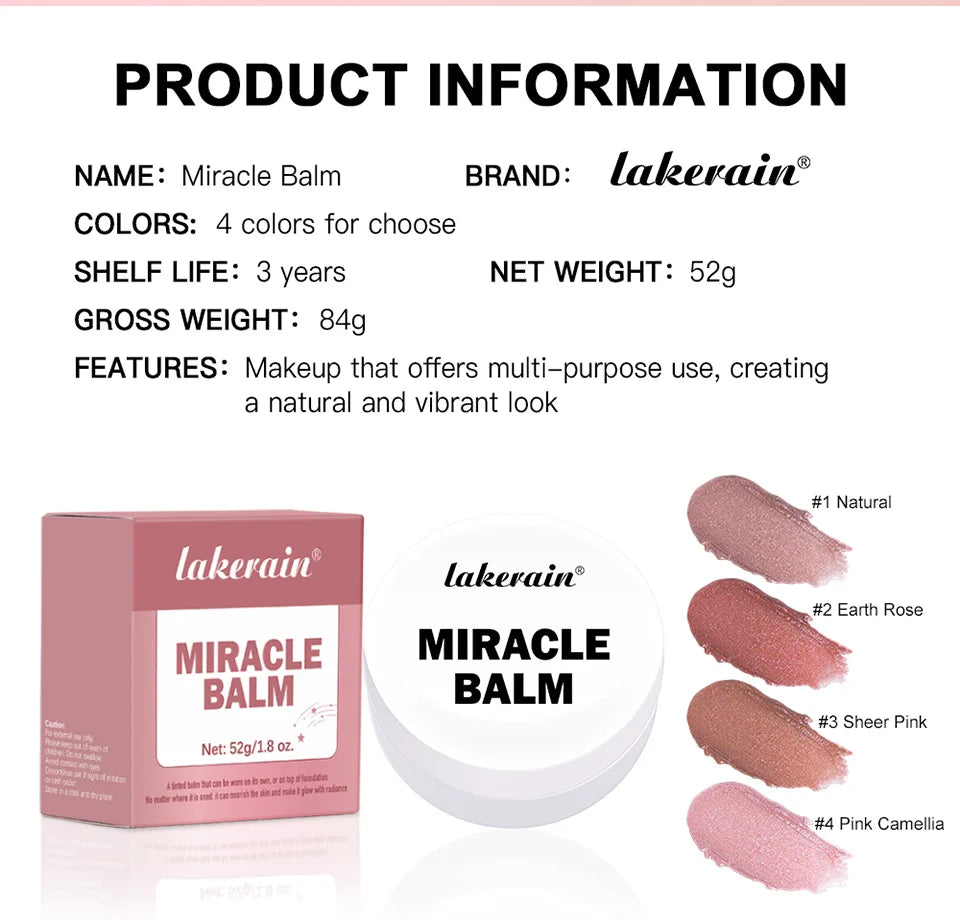 Multi-Purpose Radiant Cream Tint for Cheeks Lips and Eyes