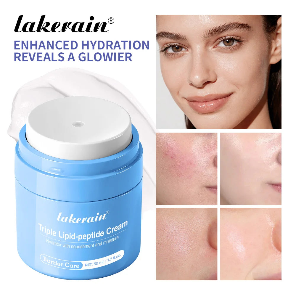 Triple Lipid Peptide Moisturizing Cream for Dry and Sensitive Skin