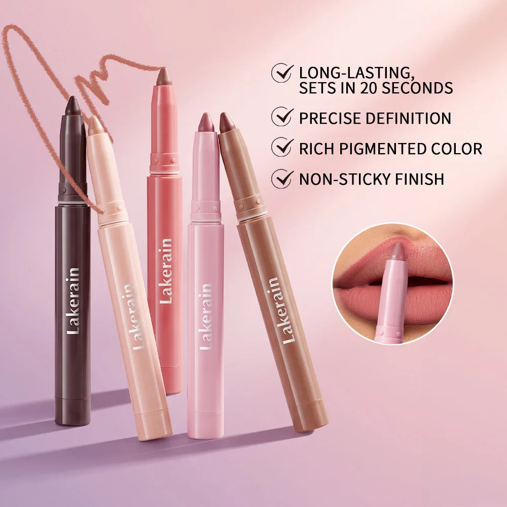 Water-Resistant Matte Lip Liner Pencil
