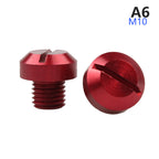 Motorcycle Mirror Hole Plug Screws for M8 and M10 Threads