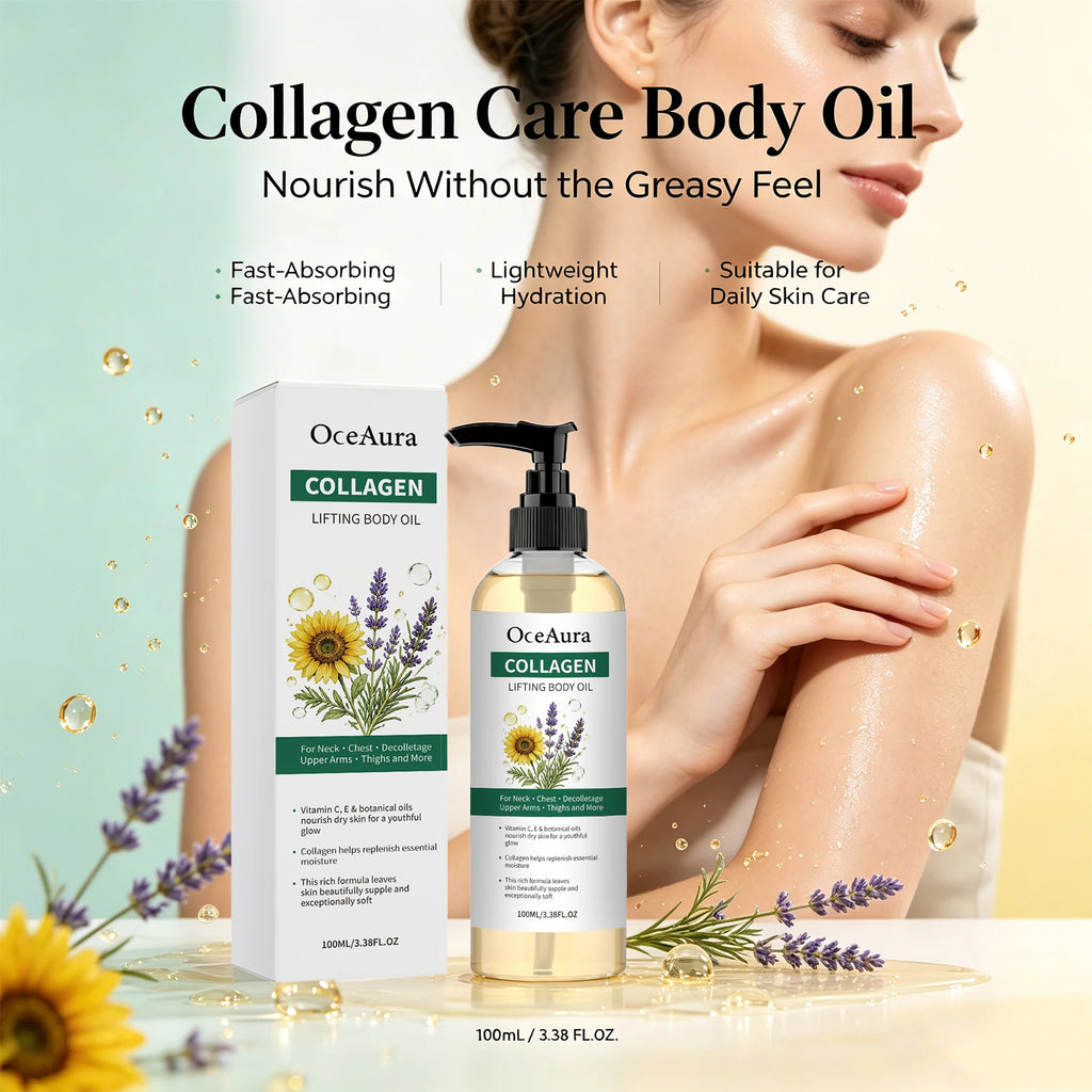 Collagen Nourishing Body Oil for Smooth Skin