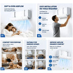 Adjustable Anti-Direct Blow Air Conditioner Wind Deflector
