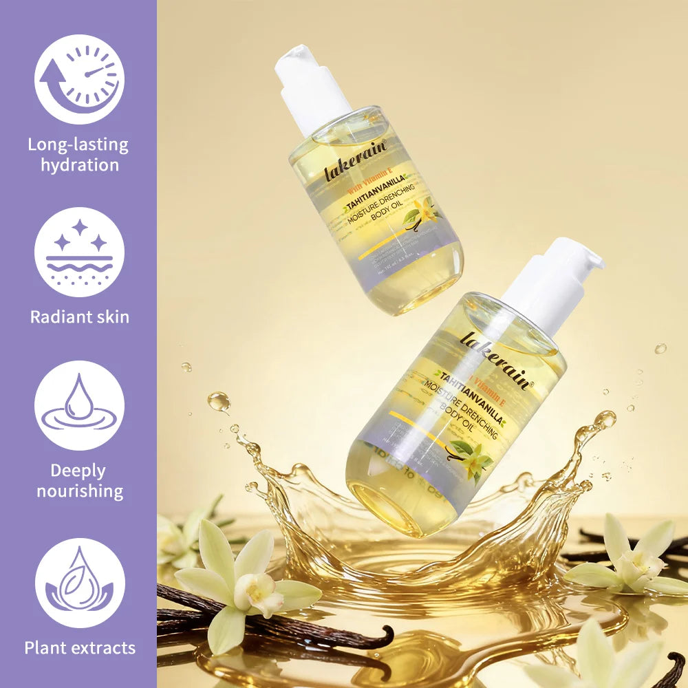Moisture Drenching Vanilla Body Oil for Glowing Skin - 6
