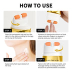 Firming Lifting Neck Cream with Integrated Massage Roller