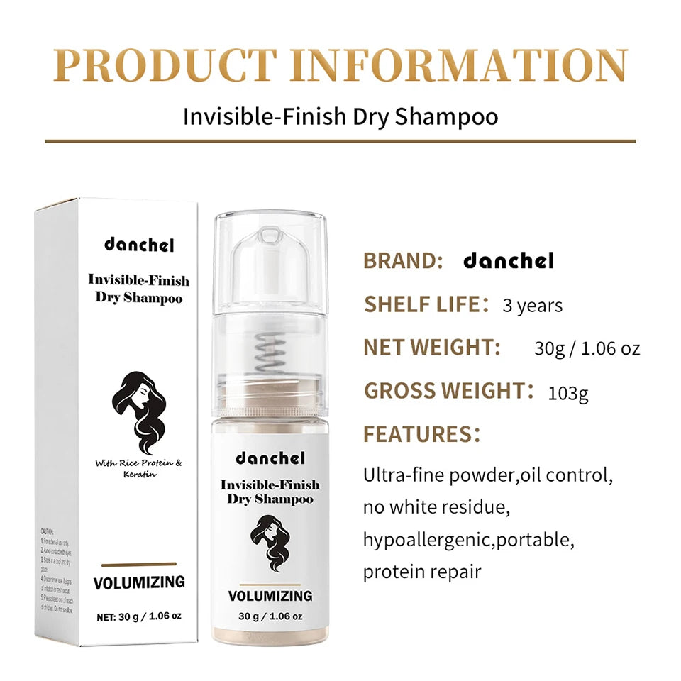 Volumizing Dry Shampoo Powder for Instant Oil Control - 14