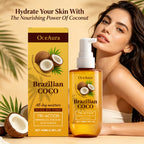 Coconut Firming Body Oil for Skin Tightening and Hydration
