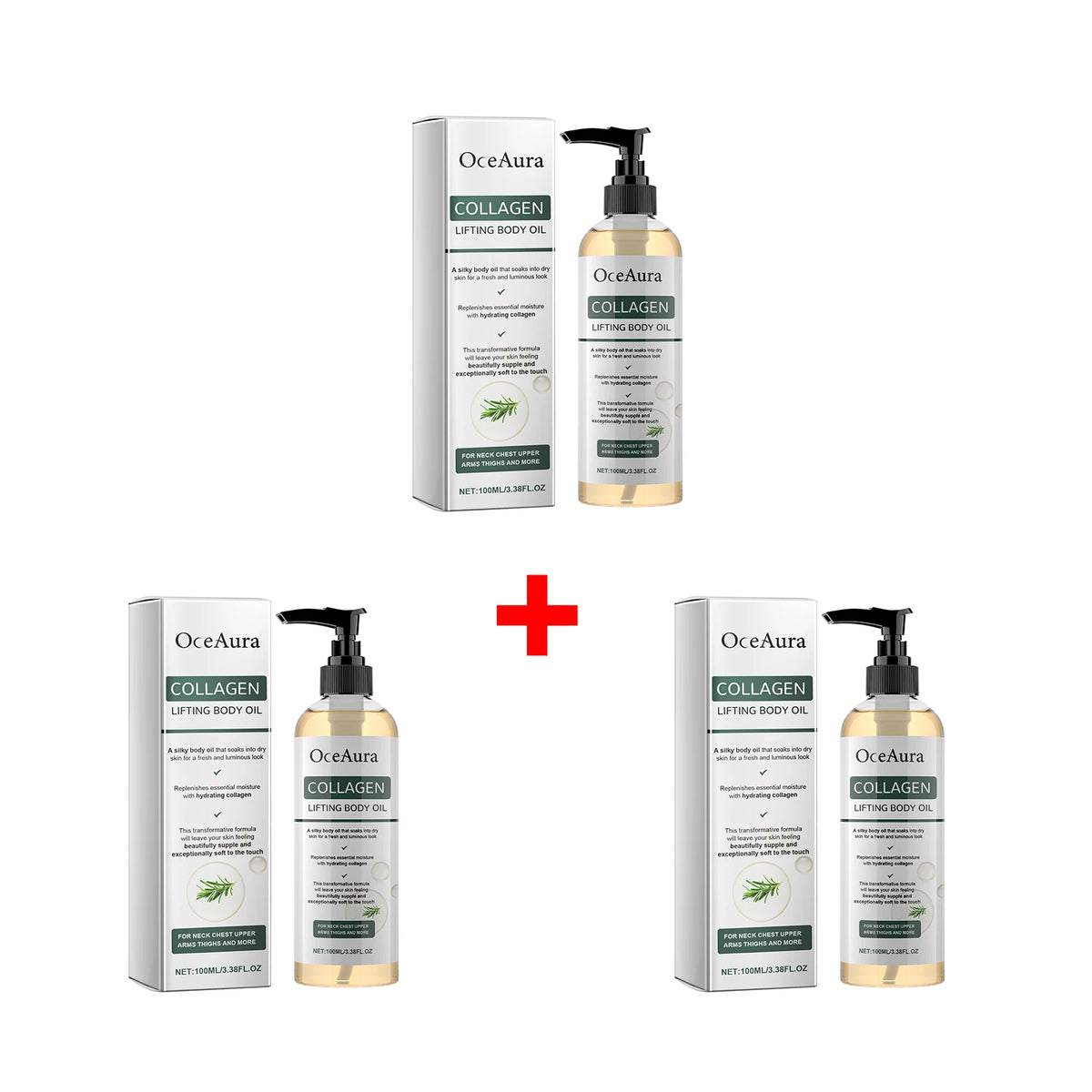 Collagen Body Firming and Tightening Massage Oil