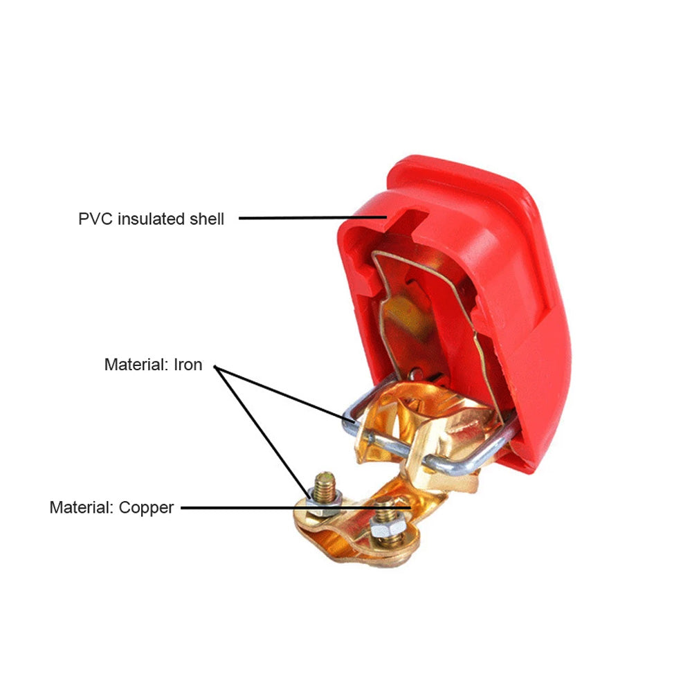 Quick Release Car Battery Terminal Clamps Set