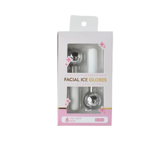 Stainless Steel Cooling Ice Globes for Facial Puffiness and Skincare - 22