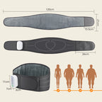 Heated Air Compression Back Massager Belt