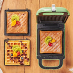 Multifunction Electric Sandwich and Waffle Maker