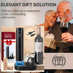 Automatic Rechargeable Electric Wine Bottle Opener Set