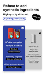 Double Hole Nasal Aromatherapy Energy Stick