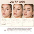 Full Coverage Waterproof Liquid Concealer for Dark Circles