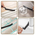 Hard-Bristled Crevice Cleaning Brush for Tight Gaps and Tiles