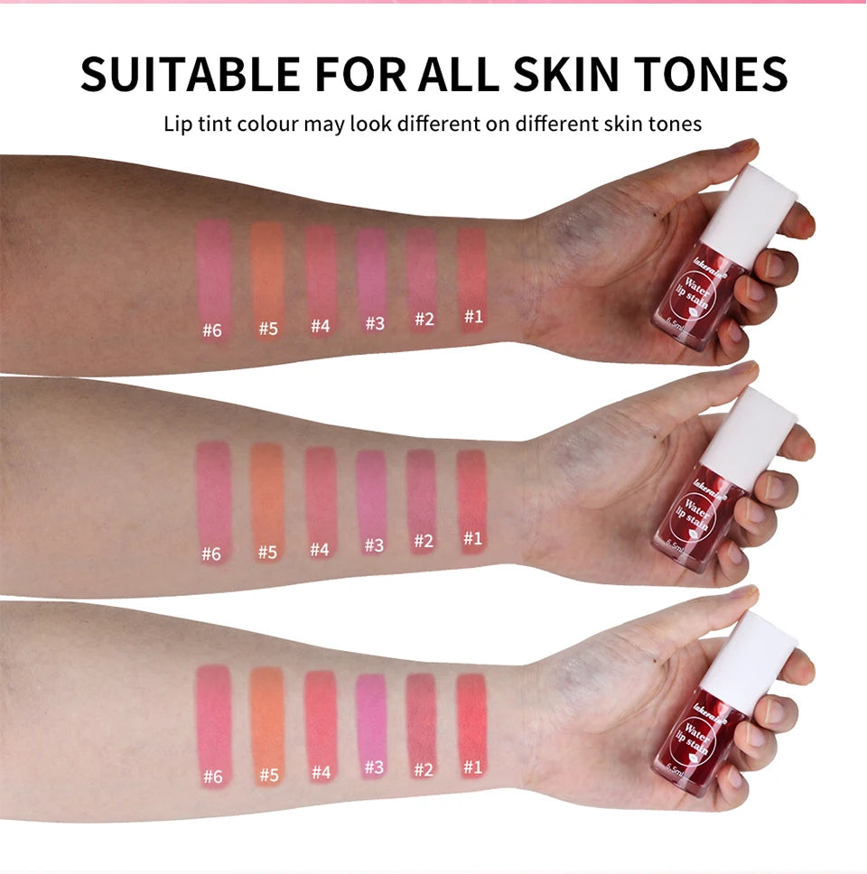 Waterproof 2-in-1 Matte Lip Tint and Liquid Blush - 12
