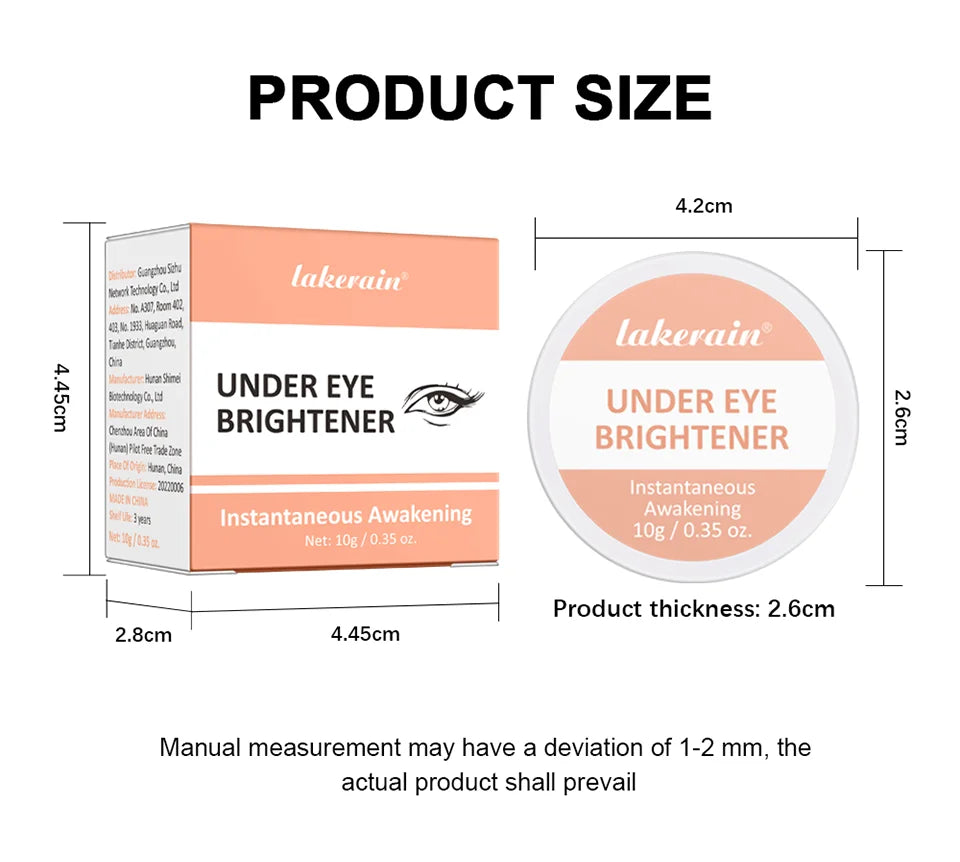 Hydrating Under Eye Brightener Concealer Cream - 29