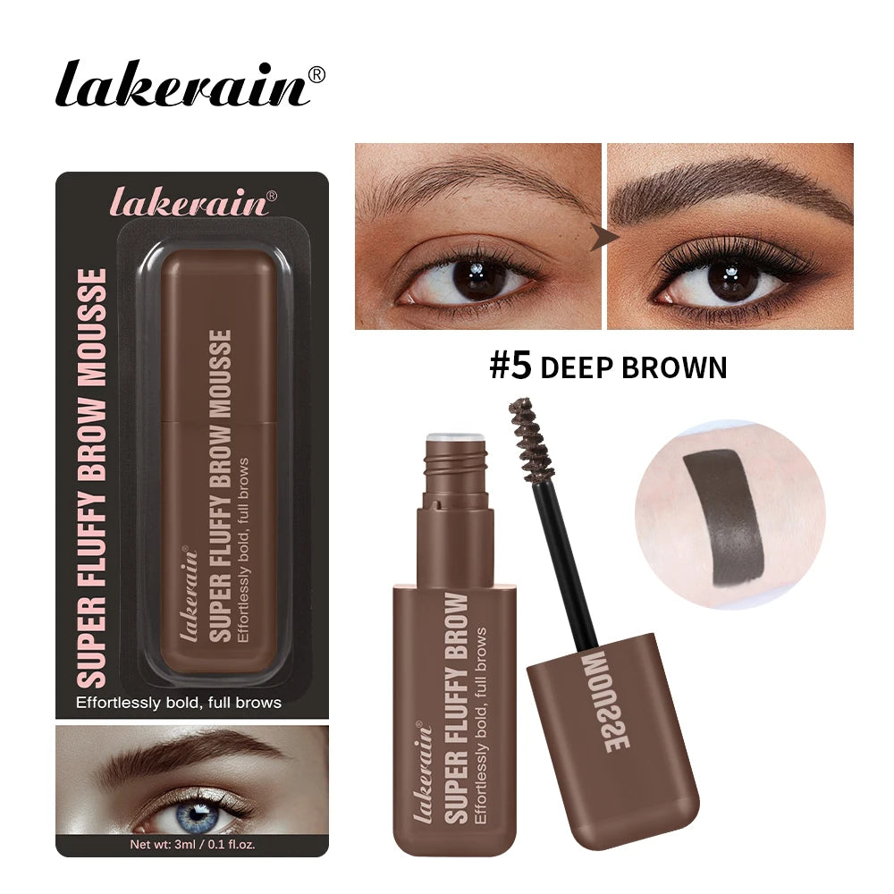 Volumizing Eyebrow Mousse Gel for Fluffy Brows