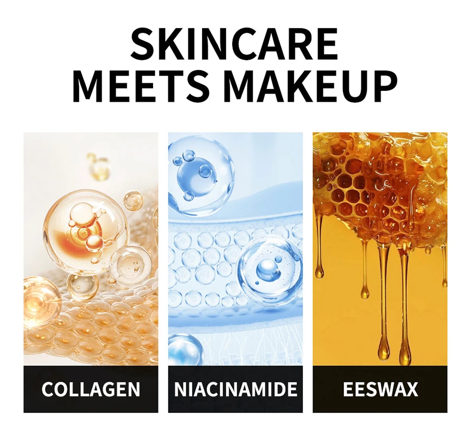 Dual-Ended Waterproof Foundation and Concealer Stick