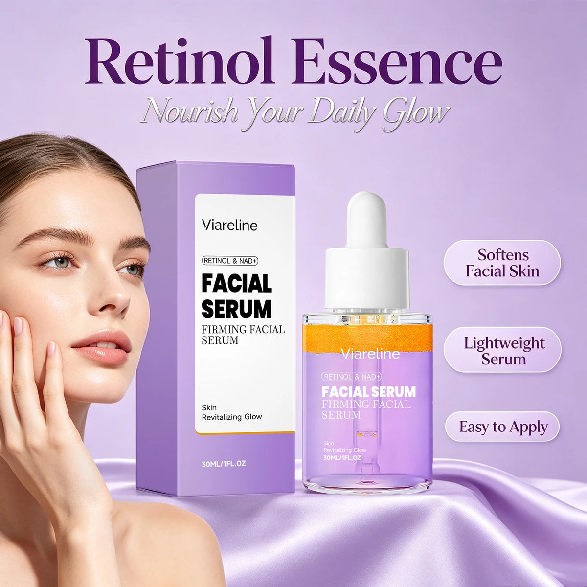 Retinol Firming and Anti-Aging Facial Serum