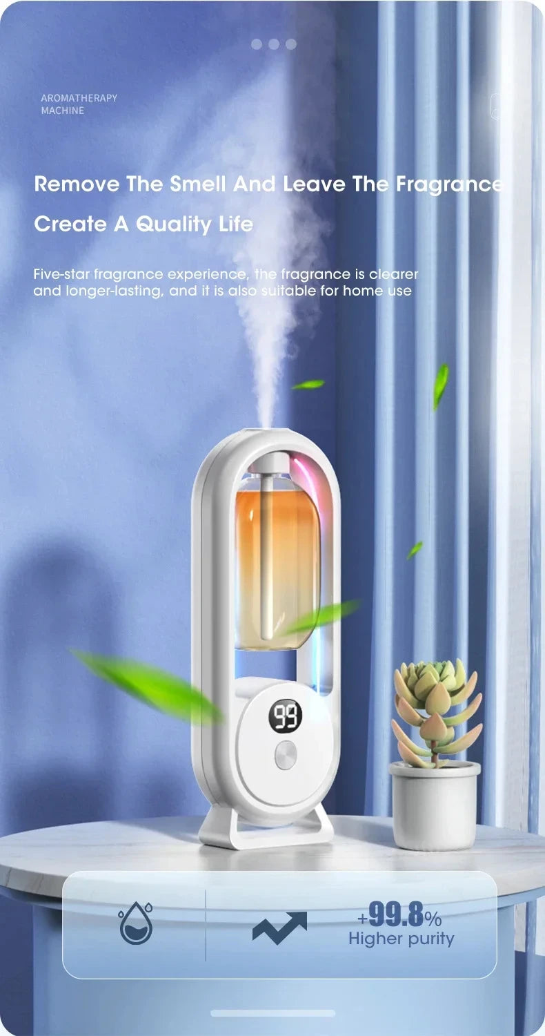 Automatic Essential Oil Scent Diffuser for Home Fragrance - 9