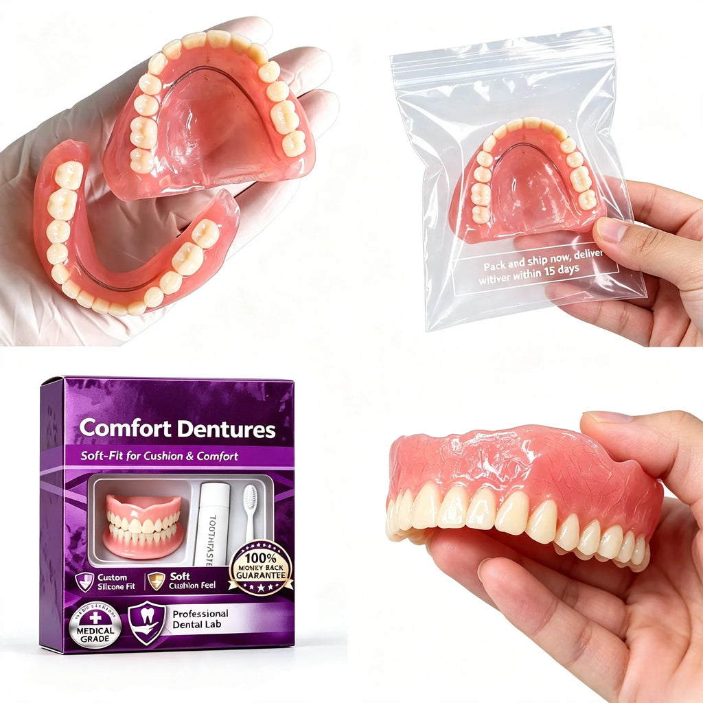 Comfort Fit Cosmetic Dentures for Natural Smile