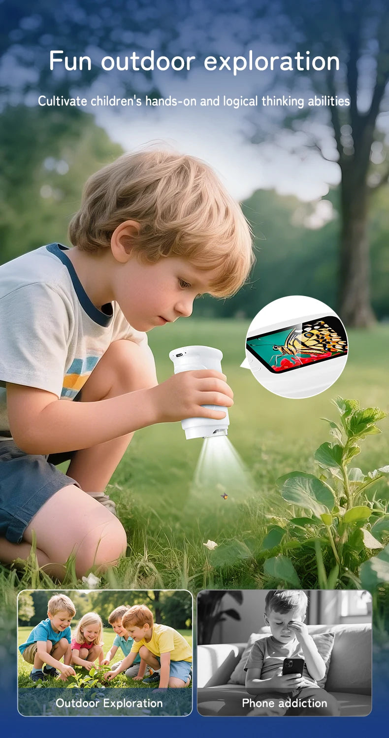 Digital Handheld Microscope for Kids